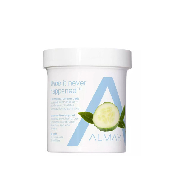 Almay‎ New Not Opened Wipe It Never Happened Eye Makeup Remover 80 Pads - Picture 1 of 4